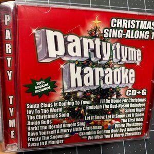 NEW!! Party Tyme Karaoke Christmas Sing-Along CD Sealed & Unopened - Vintage